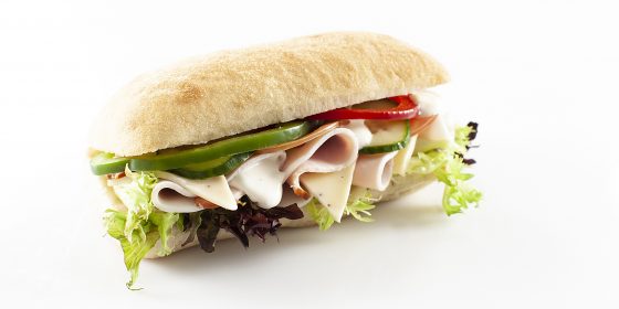 Sandwich m/skinke